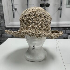 Stylish Tan Crochet Hat